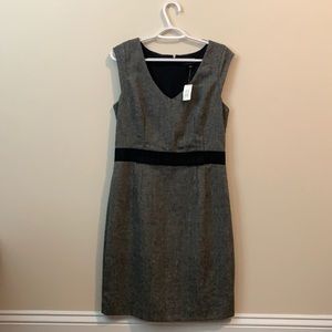 Gray banana republic dress